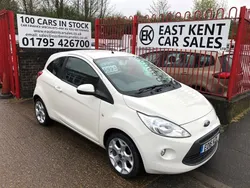 White Used 2016 Ford Ka Zetec Hatchback | £4,250 (Fair price)