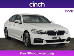 White Used 2018 BMW 520 M Sport Sedan | £15,899 (Fair price)