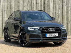Green Used 2018 Audi Q3 Black Edition SUV | £18,490 (Fair price)