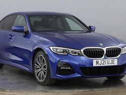 Blue Used 2021 BMW 330e M Sport | £24,000 (Fair price)