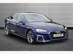 Navarra blue Used 2023 Audi A5 S-Line Coupe | £29,595 (Fair price)