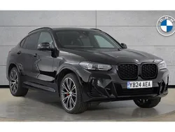 Black Used 2024 BMW X4 M Sport SUV | £49,650 (Fair price)