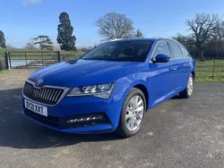 Blue Used 2021 Skoda Superb SE Estate | £19,495 (Fair price)