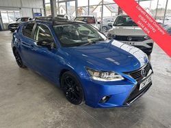 Blue/black Used 2017 Lexus CT200h Sport Line Hatchback | £14,995 (Fair price)