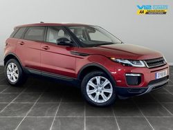 Red Used 2018 Land Rover Range Rover evoque SE Estate | £10,295 (Good price)