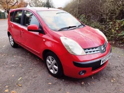 Red Used 2007 Nissan Note SE MPV | £1,595 (Fair price)