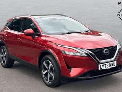 Red Used 2023 Nissan Qashqai N-Connecta SUV | £19,496 (Fair price)