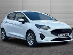 Frozen white Used 2022 Ford Fiesta Titanium Hatchback | £13,299 (Good price)