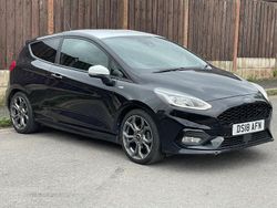 Black Used 2018 Ford Fiesta ST-Line X Hatchback | £5,895 (Fair price)