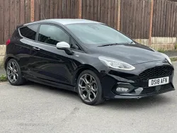 Black Used 2018 Ford Fiesta ST-Line X Hatchback | £5,995 (Fair price)