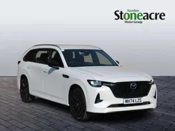White New 2025 Mazda CX-80 Homura-Line SUV | £42,995