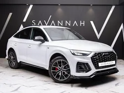 White Used 2022 Audi Q5 Sportback Performance SUV | £39,750 (Expensive)