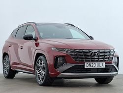 Red Used 2023 Hyundai Tucson N Line SUV | £26,298 (A bit pricey)