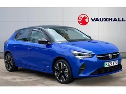 Blue Used 2022 Vauxhall Corsa-e Hatchback | £11,240 (Good price)
