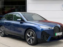 Blue Used 2024 BMW iX M Sport SUV | £60,500 (Expensive)