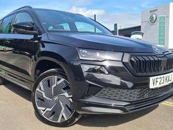 Black Used 2023 Skoda Karoq SportLine SUV | £24,995 (Fair price)