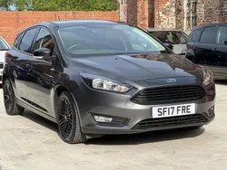 Grey Used 2017 Ford Focus Zetec Hatchback | £7,050 (Good price)