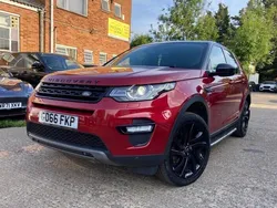 Red Used 2017 Land Rover Discovery Sport HSE SUV | £13,490 (Fair price)