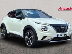 White Used 2023 Nissan Juke Tekna+ SUV | £19,975 (Fair price)