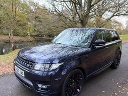 Blue Used 2017 Land Rover Range Rover Sport HSE Dynamic SUV | £23,495 (Good price)
