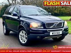 Blue Used 2011 Volvo XC90 SE SUV | £5,250 (Fair price)