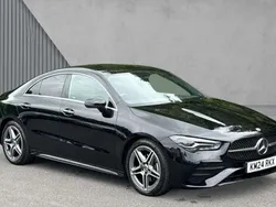 Black Used 2024 Mercedes CLA180 Executive Sedan | £27,034 (Good price)