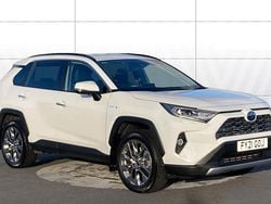 White Used 2021 Toyota RAV4 Hybrid SUV | £26,282 (Fair price)