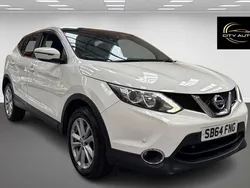 White Used 2014 Nissan Qashqai Acenta Premium SUV | £4,950 (A bit pricey)