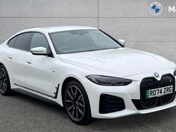 Alpine white Used 2024 BMW i4 M Sport Sedan | £34,071 (Good price)