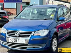 Blue Used 2008 VW Touran S MPV | £3,495