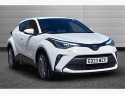 White Used 2023 Toyota C-HR SUV | £24,095 (A bit pricey)