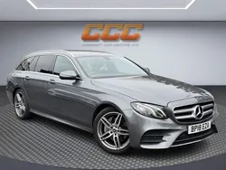 Grey Used 2018 Mercedes E220 AMG line Estate | £12,480 (Super price)