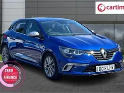 Blue Used 2018 Renault Mégane GT Line GT-Line Hatchback | £10,750 (A bit pricey)