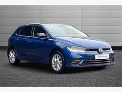 Blue Used 2022 VW Polo Style Hatchback | £15,990 (Fair price)