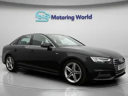 Black Used 2018 Audi A4 S-Line Sedan | £15,500 (Fair price)