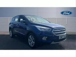 Blue Used 2017 Ford Kuga Zetec SUV | £9,710 (Fair price)
