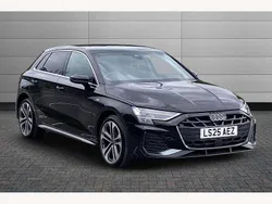 Black Used 2025 Audi A3 e-tron S-Line Hatchback | £31,995 (Expensive)