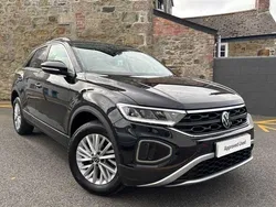 Black Used 2022 VW T-Roc Life SUV | £20,295 (Fair price)