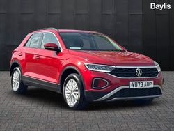 Red Used 2023 VW T-Roc Life SUV | £21,429 (Fair price)