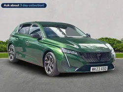 Green Used 2023 Peugeot 308 Allure Premium Hatchback | £18,602 (Fair price)
