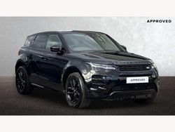 Black Used 2025 Land Rover Range Rover evoque SUV | £43,395