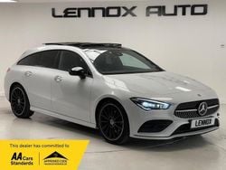 White Used 2022 Mercedes CLA180 Shooting Brake AMG line Estate | £23,690 (A bit pricey)