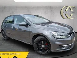Grey Used 2017 VW Golf VII SE Hatchback | £9,975 (Fair price)