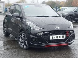Black Used 2021 Hyundai i10 N Line Hatchback | £13,698 (Fair price)
