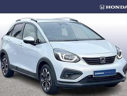 Platinum white Used 2022 Honda Jazz Hybrid Hatchback | £18,990 (Fair price)