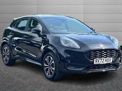 Agate black Used 2023 Ford Puma ST-Line Hatchback | £19,400 (Fair price)