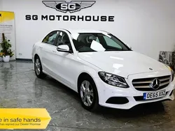 White Used 2016 Mercedes C220 Executive Sedan | £11,495 (Super price)