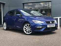 Blue Used 2019 Seat Leon FR Hatchback | £12,100 (Fair price)