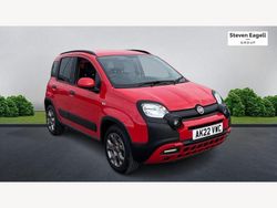 Red Used 2022 Fiat Panda Red Hatchback | £11,850 (Fair price)