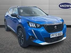 Blue Used 2022 Peugeot 2008 Premium SUV | £18,855 (Fair price)